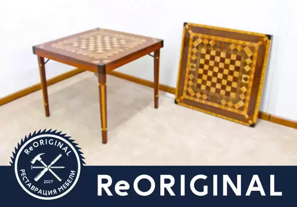 Реставрация старых игровых столов